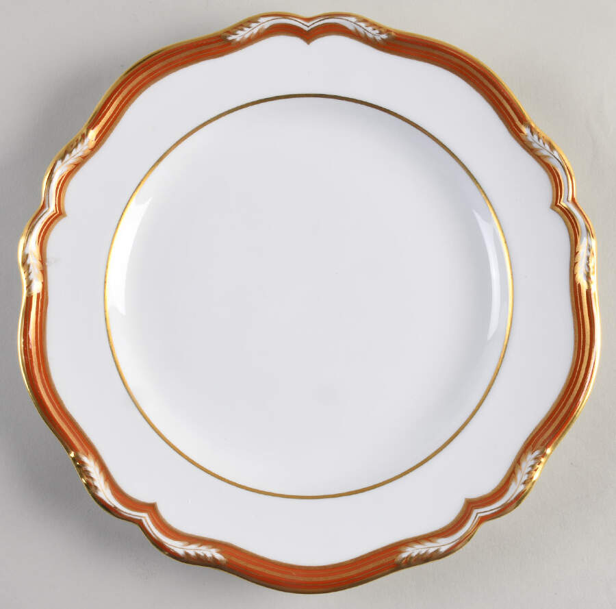 Chancellor Orange Dinner Plate by Spode-1