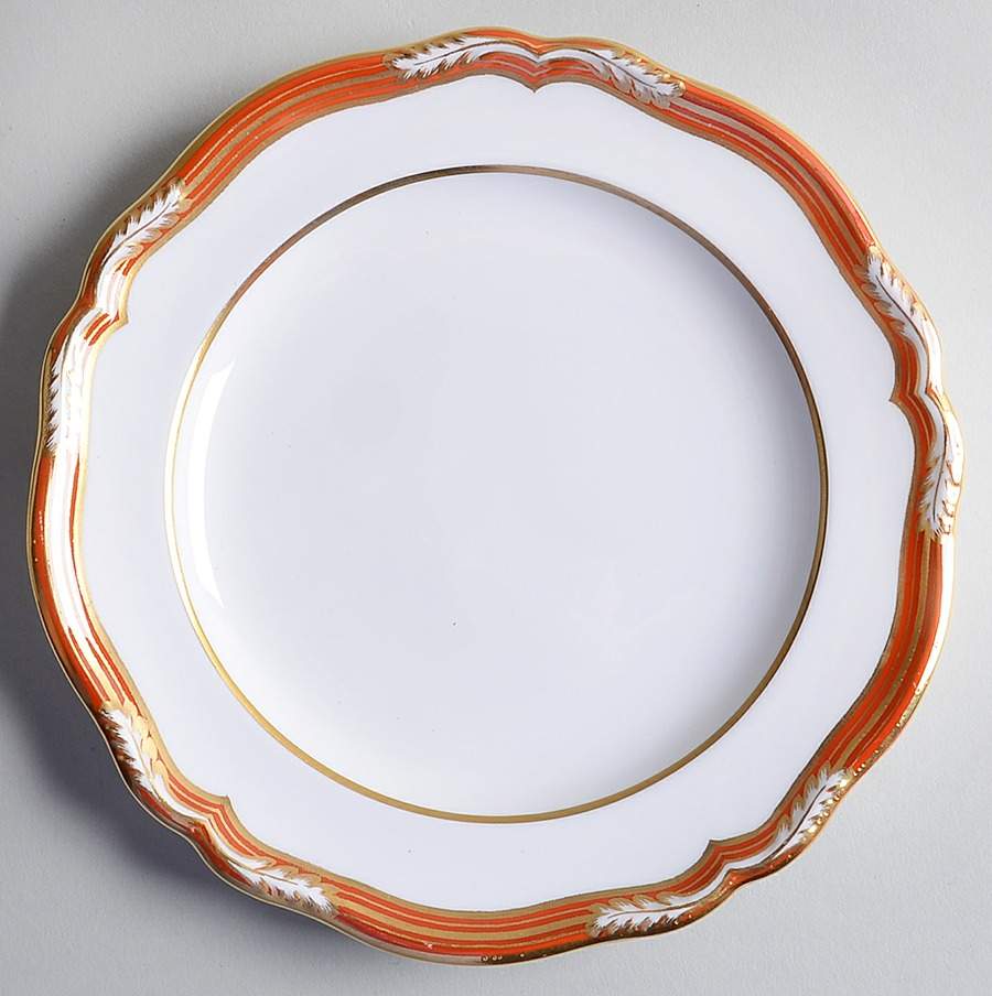 Chancellor Orange Salad Plate by Spode-1