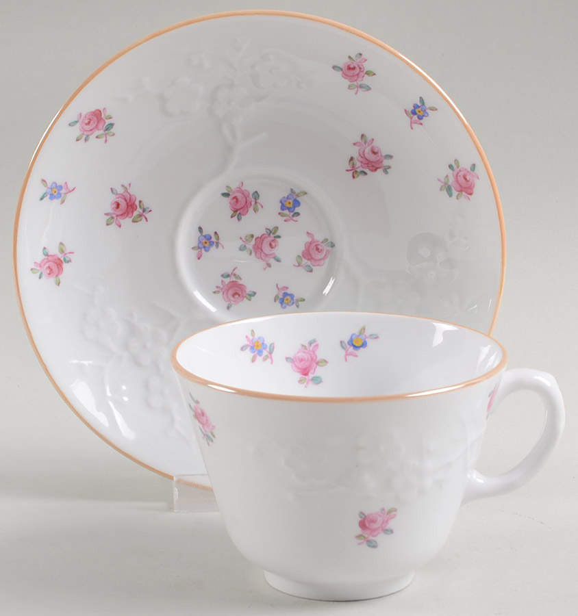 Charlene Footed Cup & Saucer Set by Spode-1