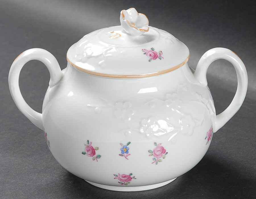 Charlene Sugar Bowl & Lid by Spode-1