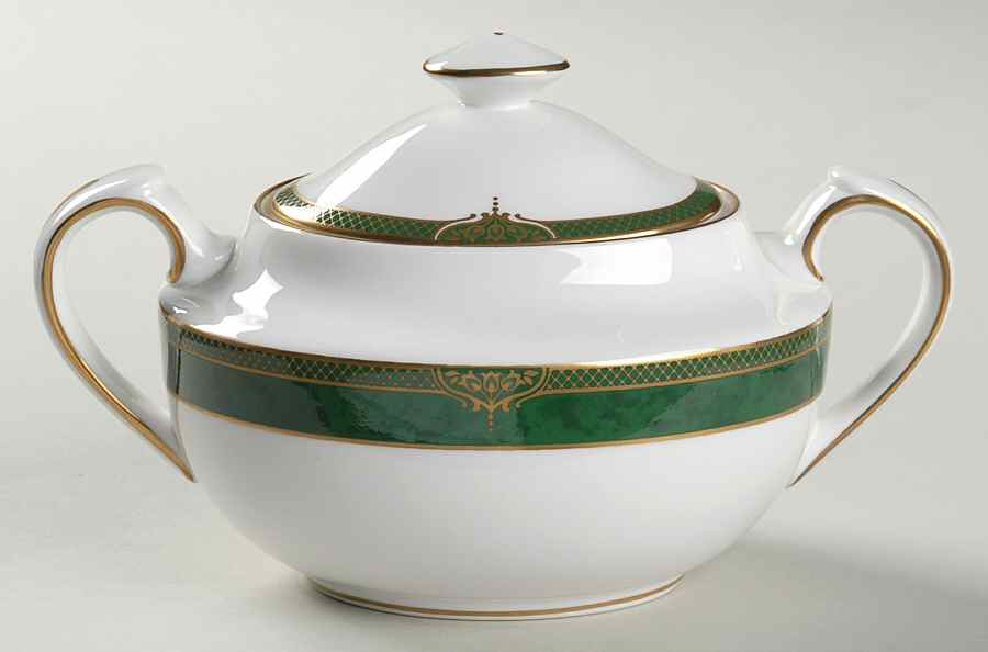 Chardonnay Sugar Bowl & Lid by Spode-1