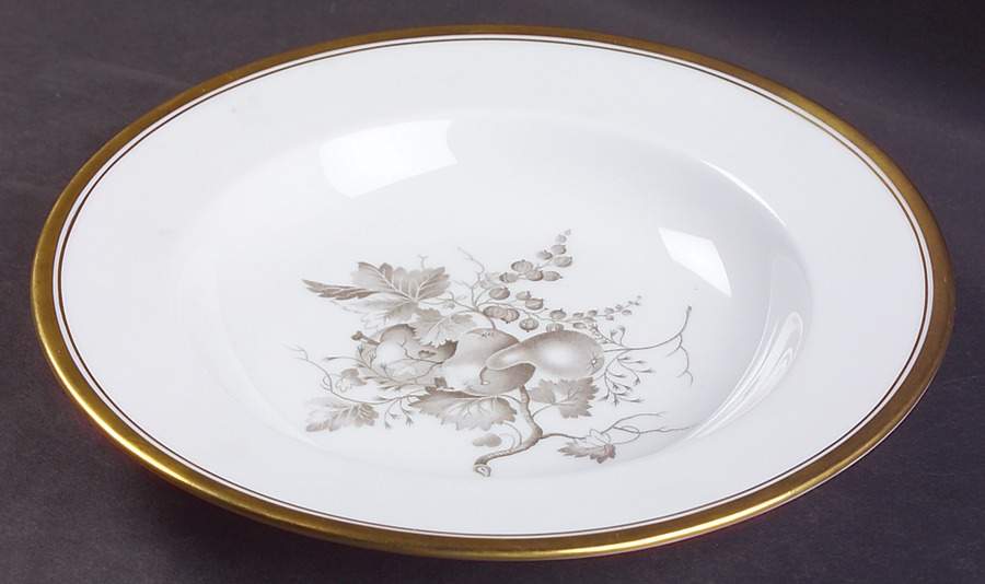 Chatham (Gold Trim) Rim Soup Bowl by Spode-1