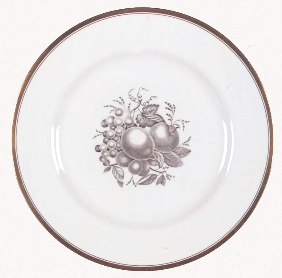 Chatham (Gold Trim) Dinner Plate by Spode-1