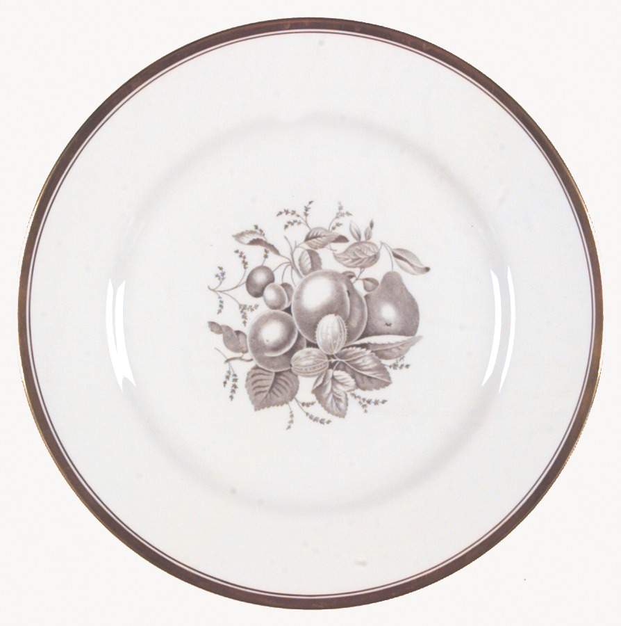 Chatham (Gold Trim) Dinner Plate by Spode-1
