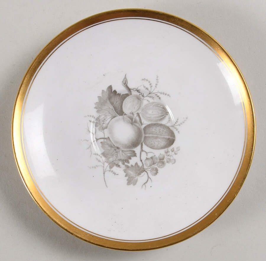 Chatham (Gold Trim) Saucer for Footed Cup by Spode-1