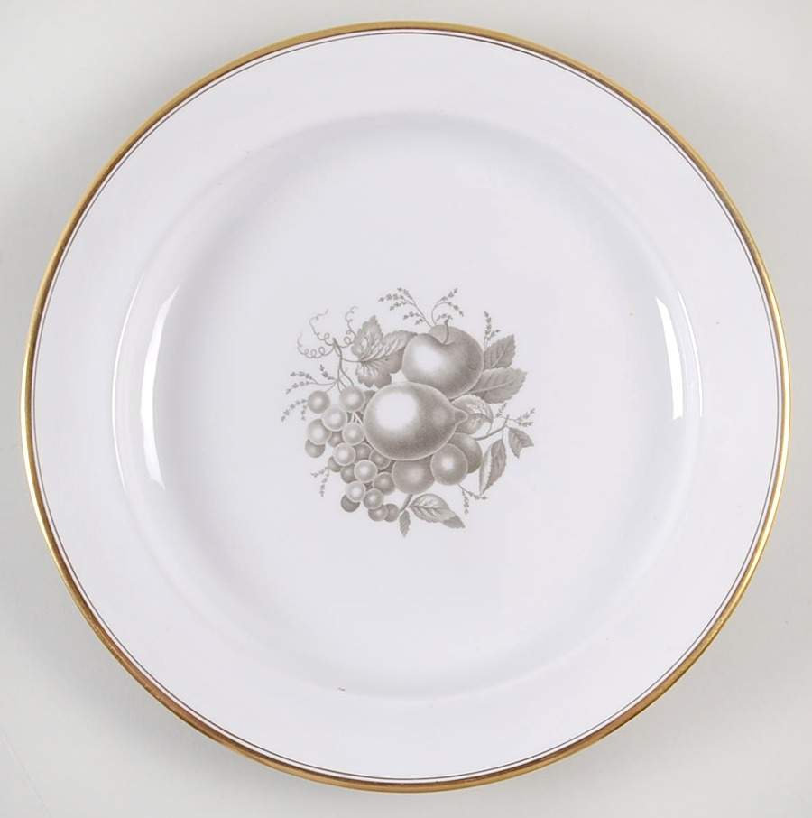 Chatham (Gold Trim) 12" Chop Plate (Round Platter) by Spode-1