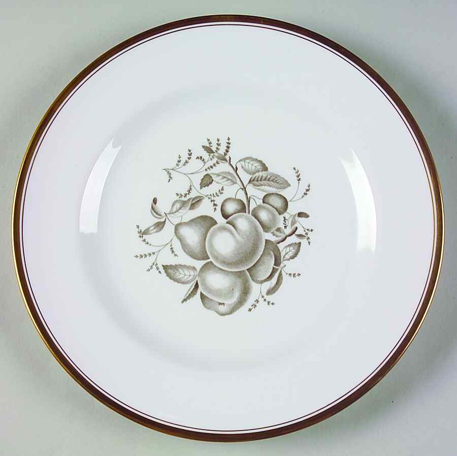 Chatham (Gold Trim) Luncheon Plate by Spode-1
