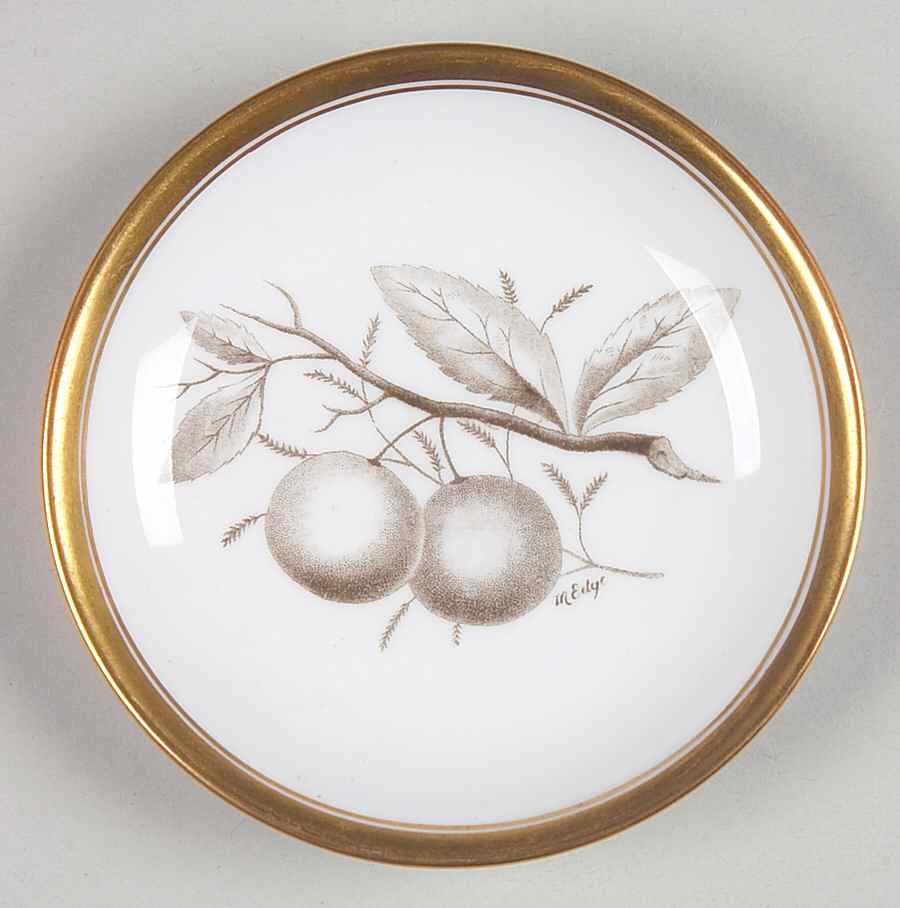 Chatham (Gold Trim) Butter Pat by Spode-1