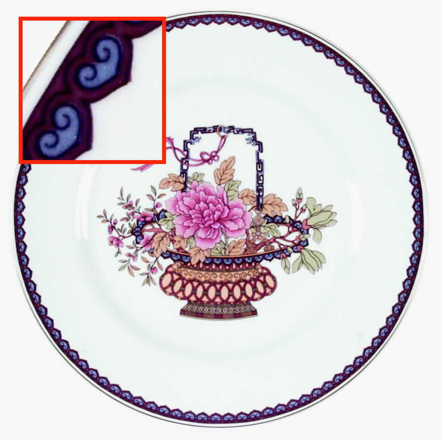 Chinese Basket Dinner Plate by Spode-1
