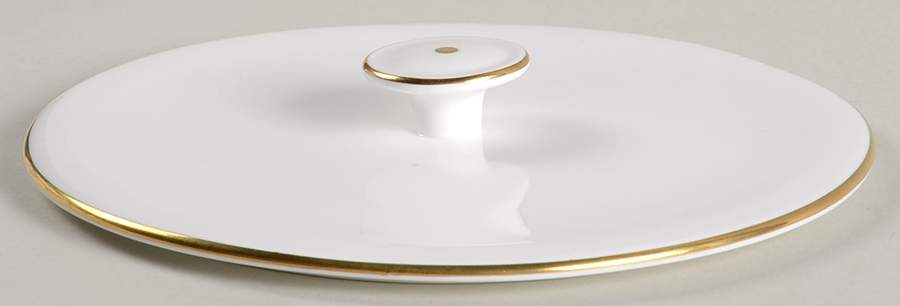 Chelsea Bird (No Raised Gold Dots) Solid Lid for Large Footed Potpourri by Spode-1