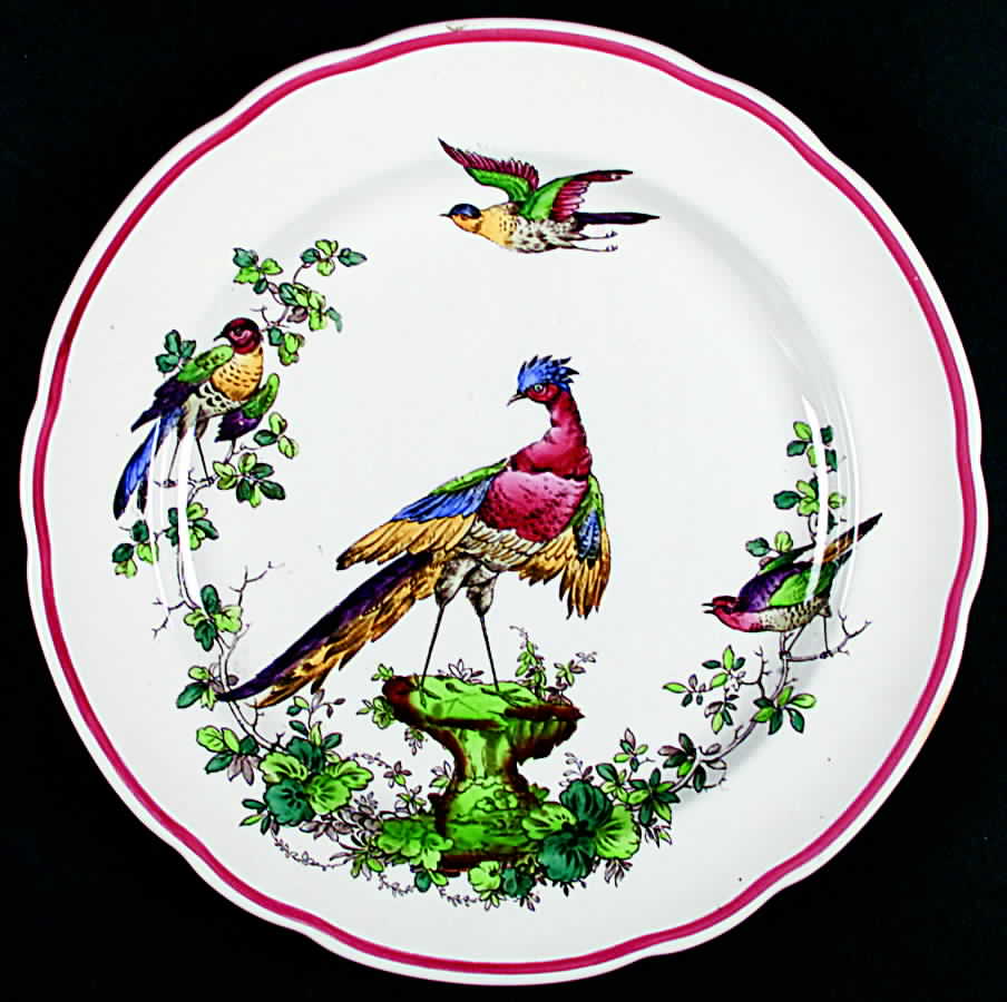 Chelsea Bird Black Bird Dinner Plate by Spode-1