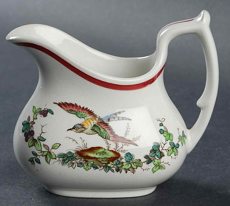 Chelsea Bird Black Bird Creamer by Spode-1