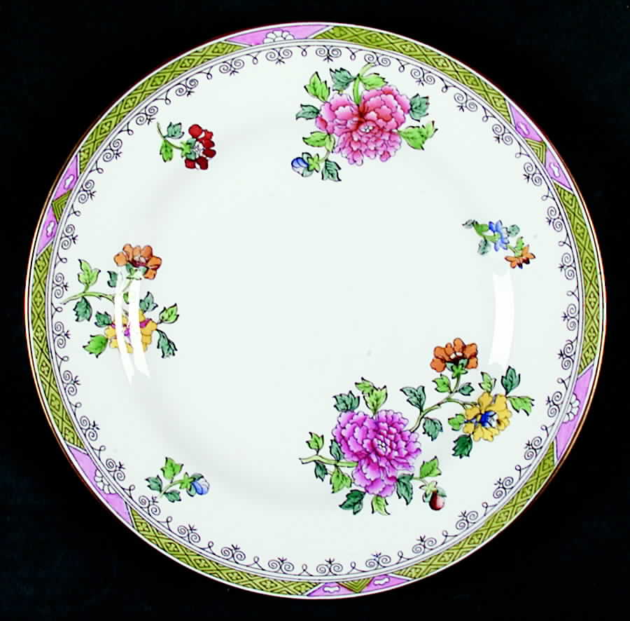 Chinese Blossom Luncheon Plate by Spode-1