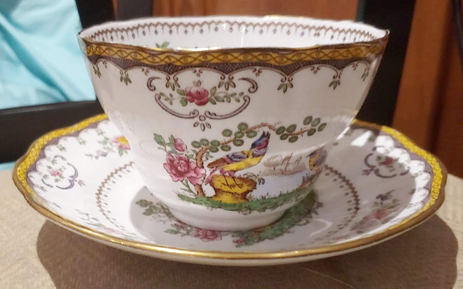 Chelsea Jumbo Cup & Saucer Set by Spode-1