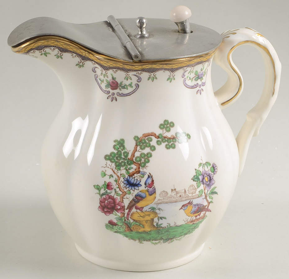 Chelsea Large Syrup with Lid by Spode-1
