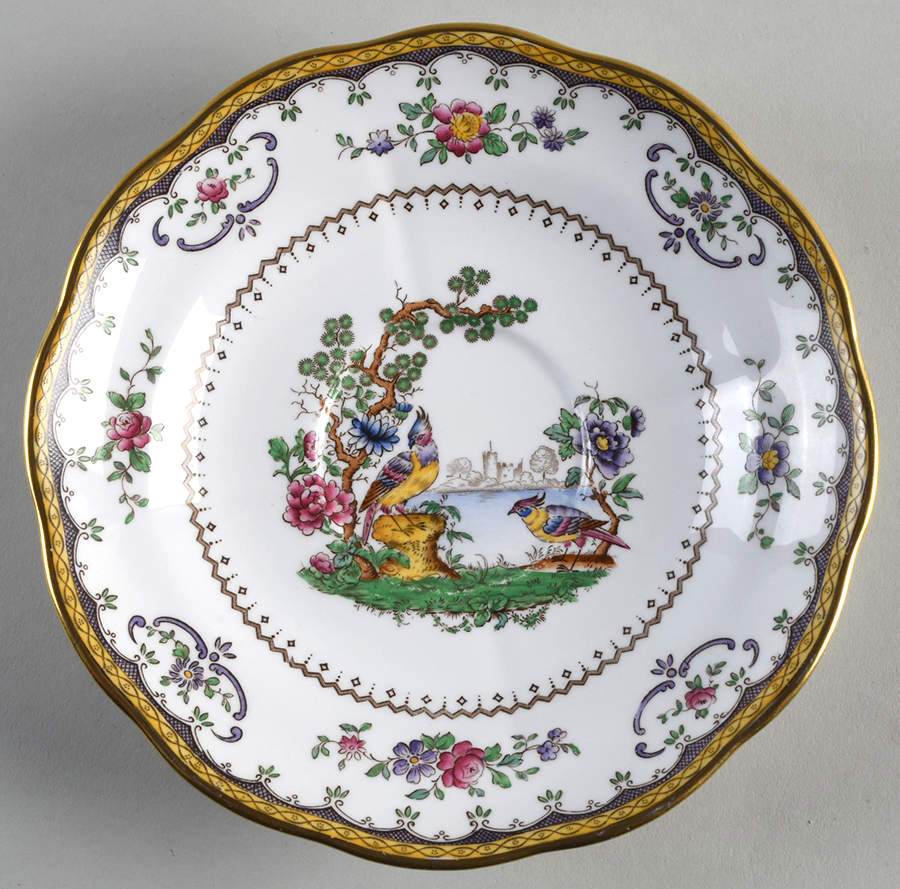 Chelsea Saucer for Oversized Cup by Spode-1