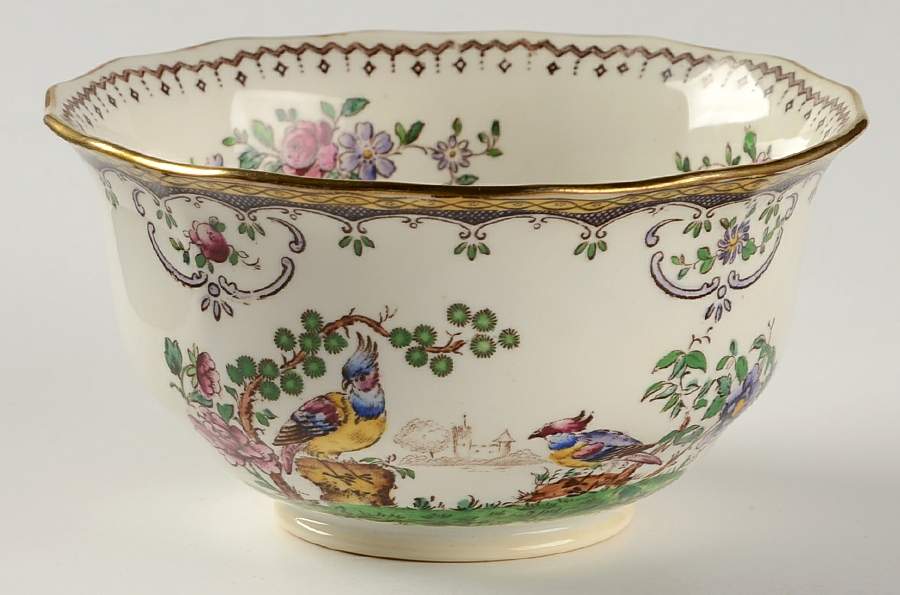 Chelsea Cranberry Bowl by Spode-1