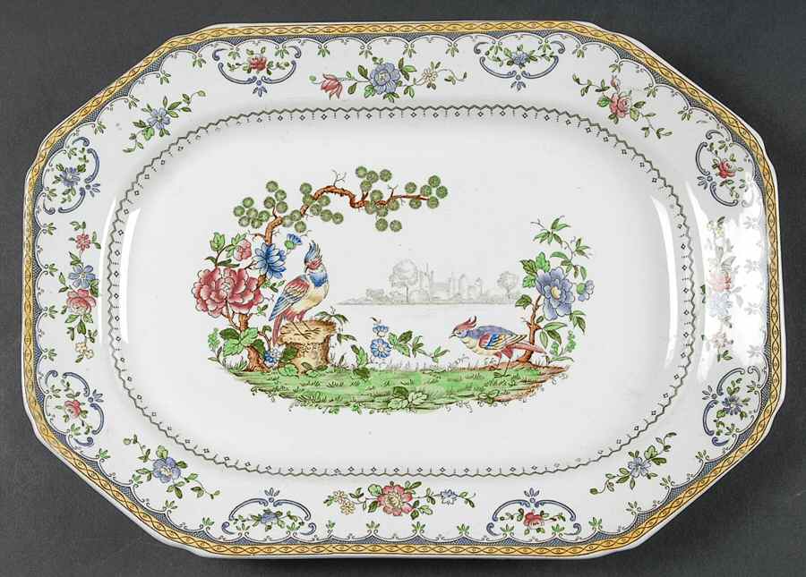 Chelsea 12" Oval Serving Platter by Spode-1