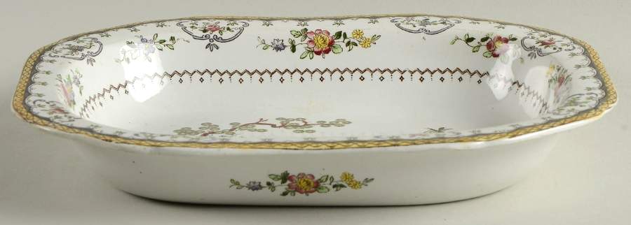 Chelsea 9" Oval Vegetable Bowl by Spode-1