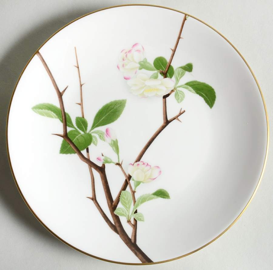 Chinese Flowers Salad Plate by Spode-1