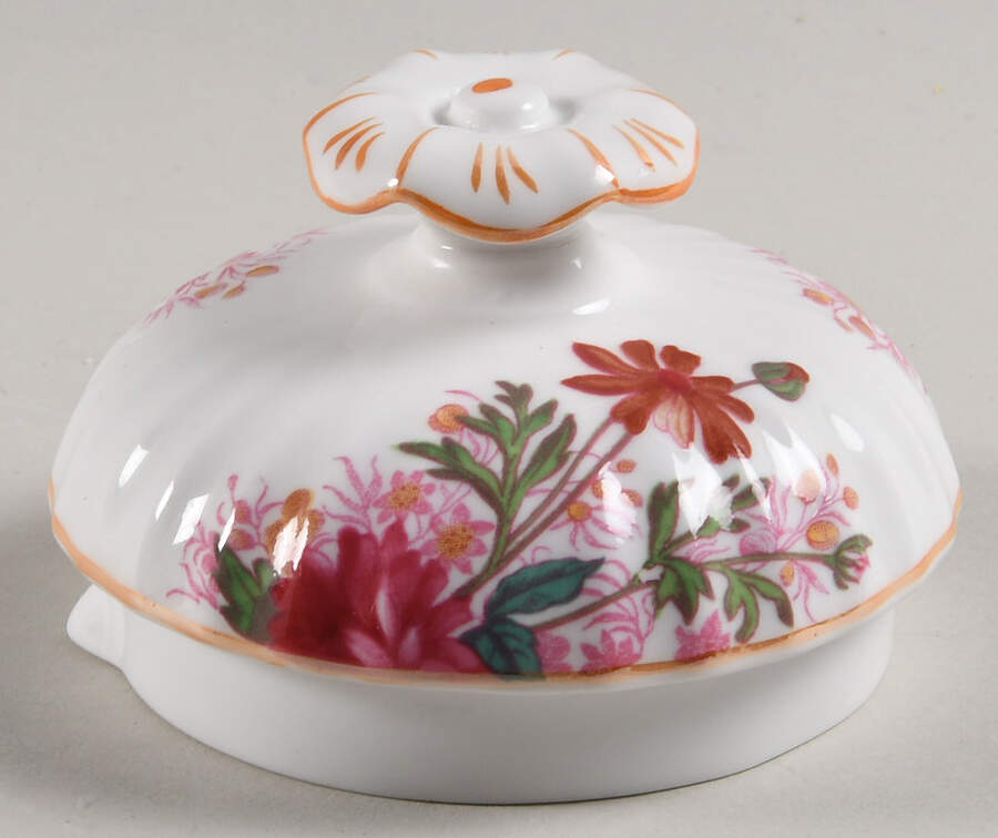 Chelsea Garden (Mustard Trim) Lid for Coffee Pot by Spode-1