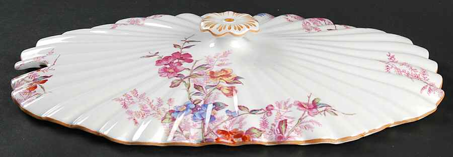 Chelsea Garden (Mustard Trim) Lid for Oval Tureen by Spode-1