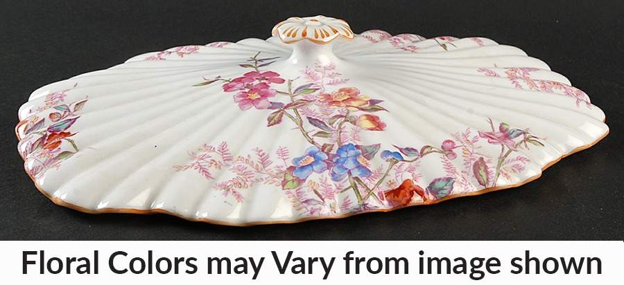 Chelsea Garden (Mustard Trim) Lid for Oval Vegetable by Spode-1