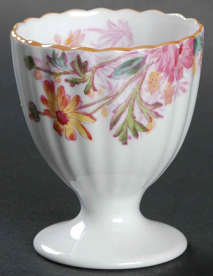 Chelsea Garden (Mustard Trim) Single Egg Cup by Spode-1