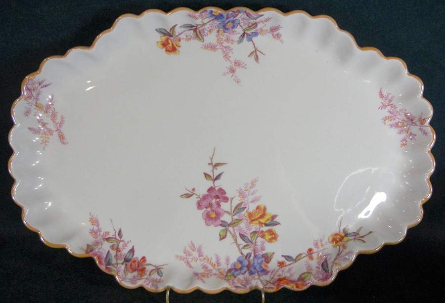 Chelsea Garden (Mustard Trim) Underplate for Tureen by Spode-1