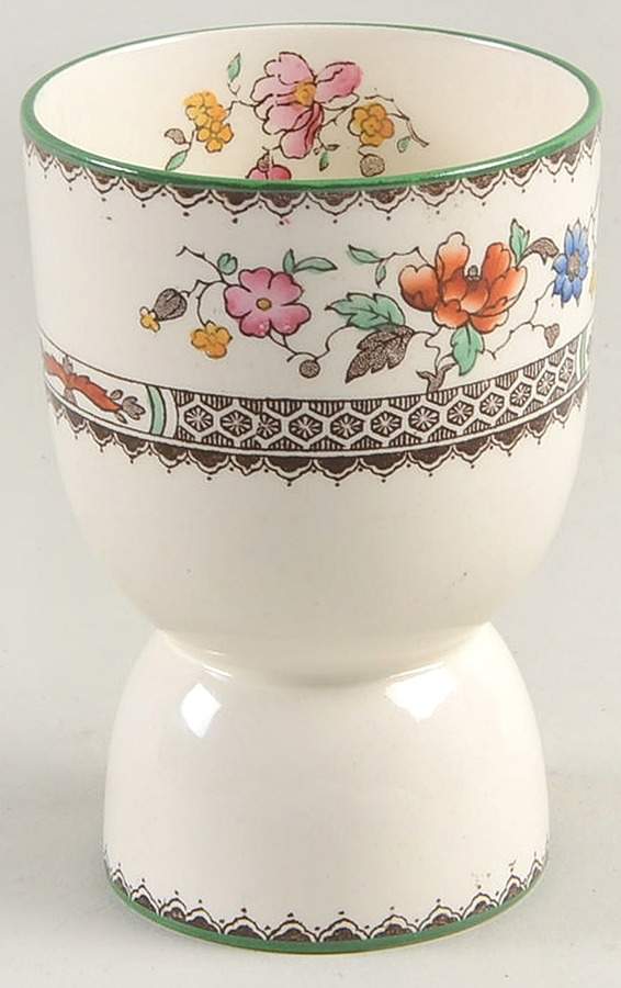 Chinese Rose Double Egg Cup by Spode-1