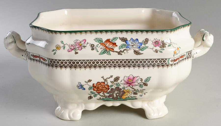 Chinese Rose Tureen No Lid by Spode-1