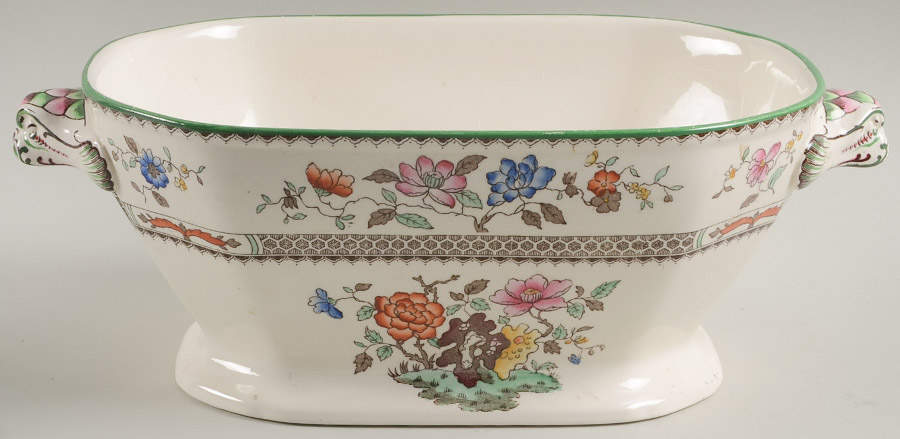 Chinese Rose Tureen No Lid by Spode-1