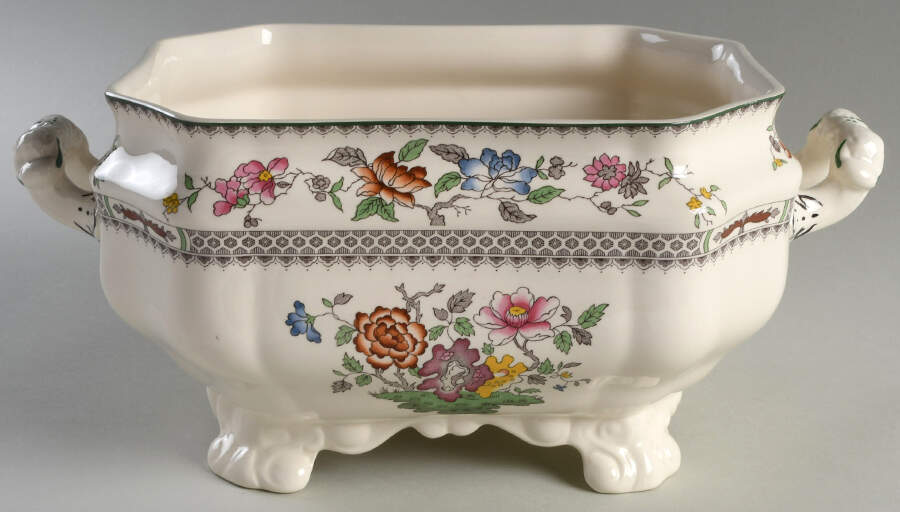 Chinese Rose Tureen No Lid by Spode-1