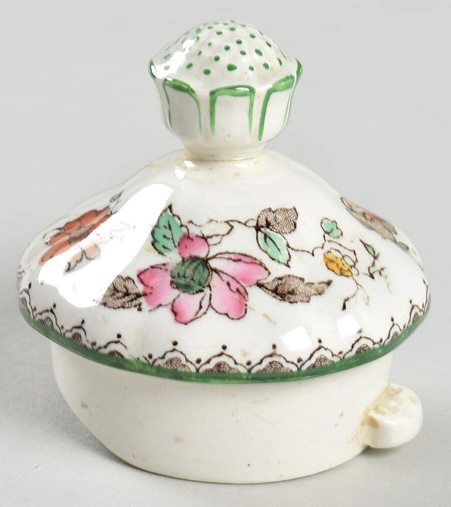 Chinese Rose Lid for Hot Water Jug by Spode-1