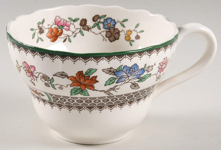 Chinese Rose Oversized Cup by Spode-1