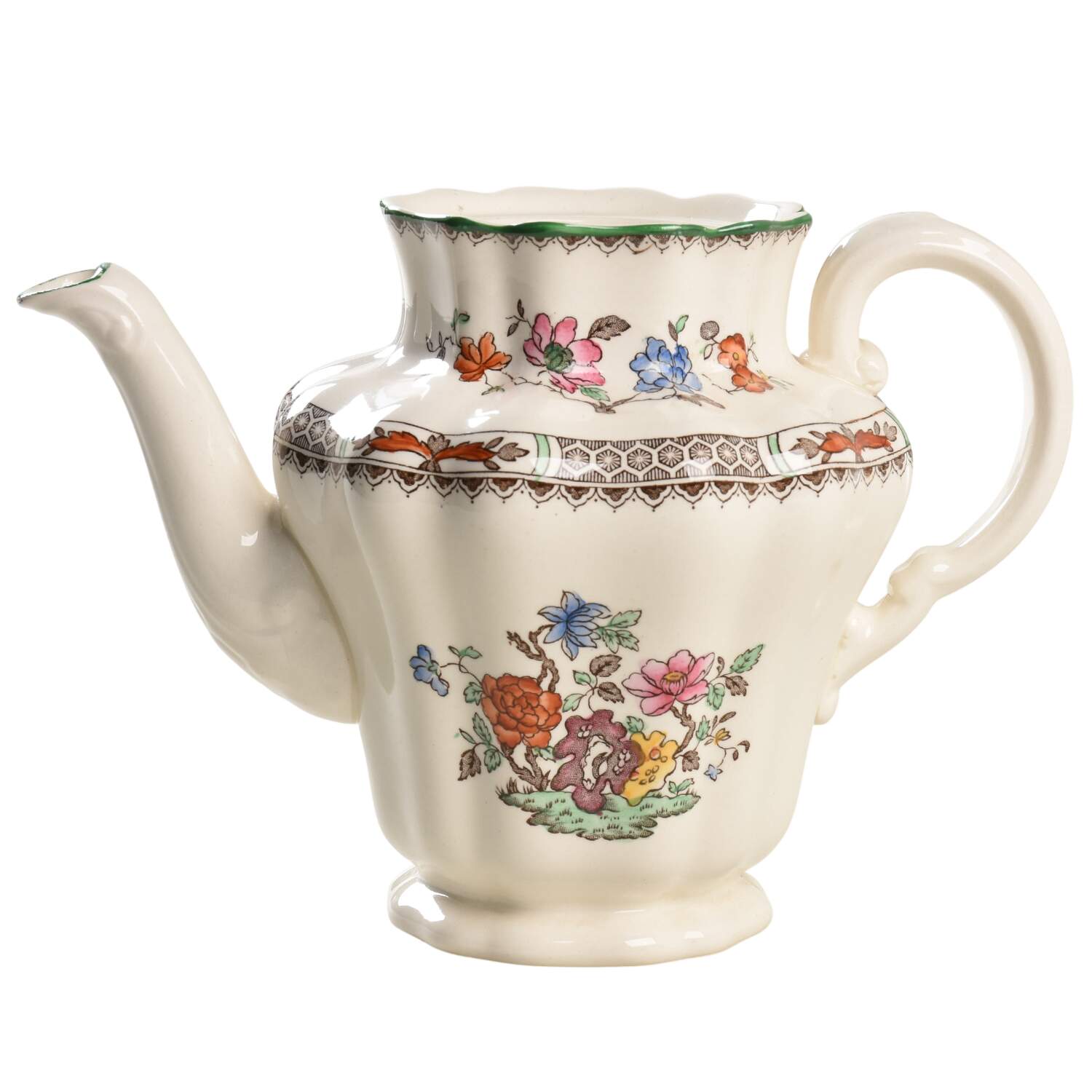 Chinese Rose Mini Coffee Pot No Lid by Spode-1