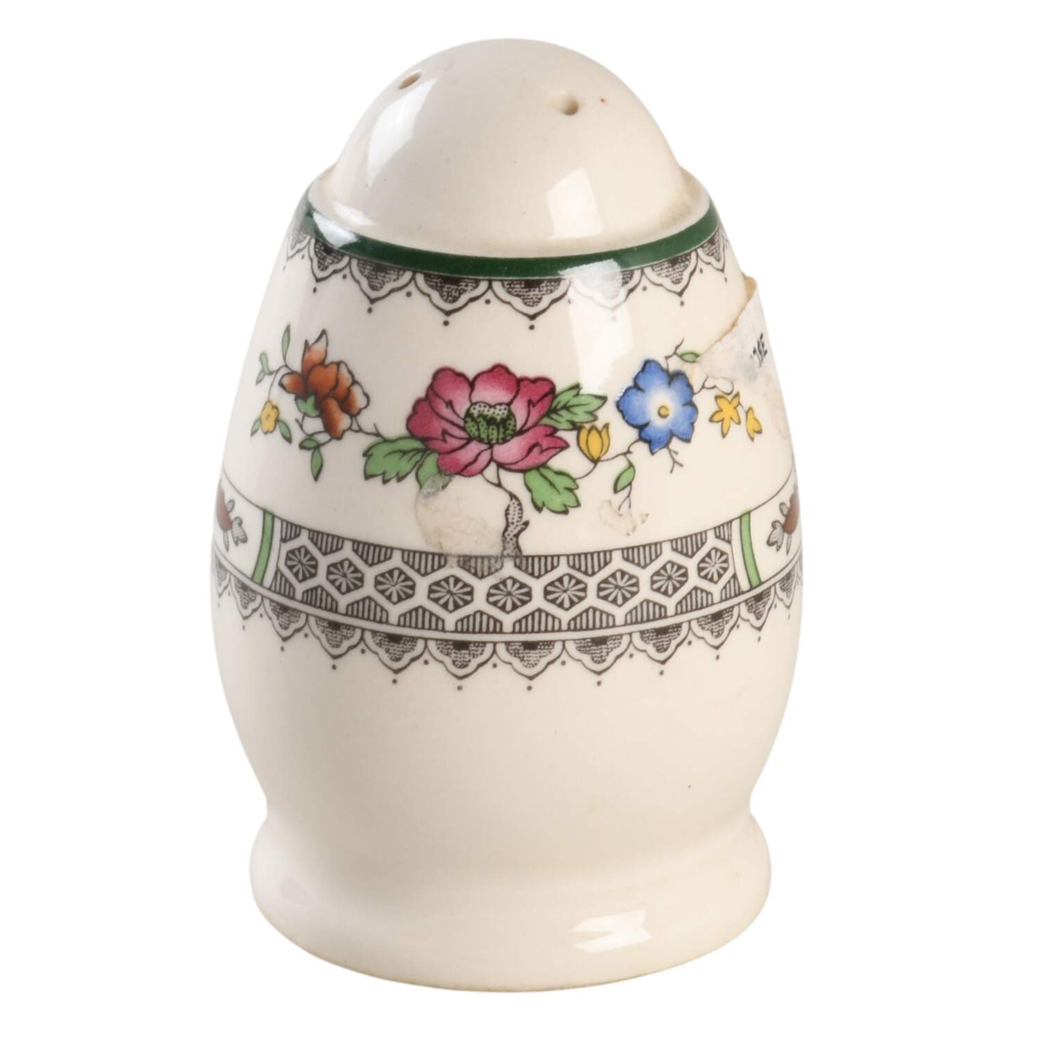 Chinese Rose Pepper Shaker by Spode-1