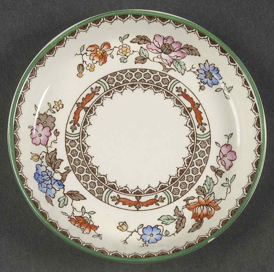 Chinese Rose Coaster by Spode-1