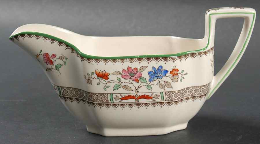 Chinese Rose Gravy Boat by Spode-1