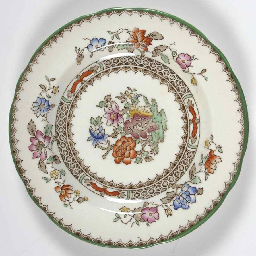Chinese Rose Bread & Butter Plate by Spode-1