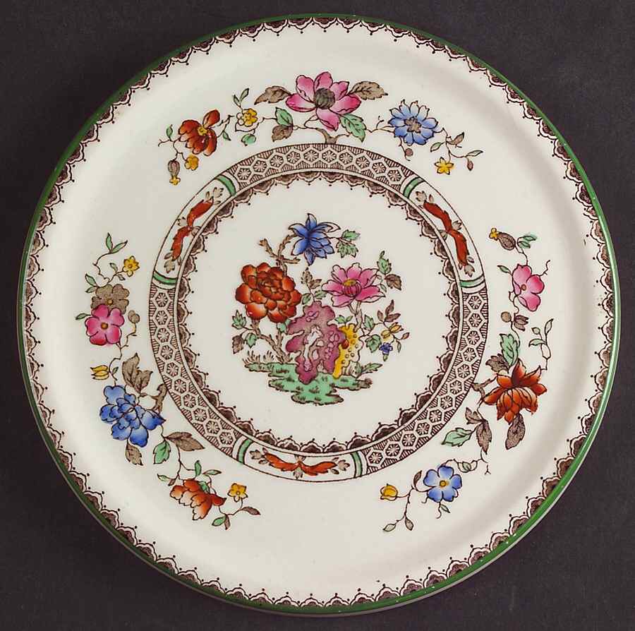 Chinese Rose Tea Tile by Spode-1