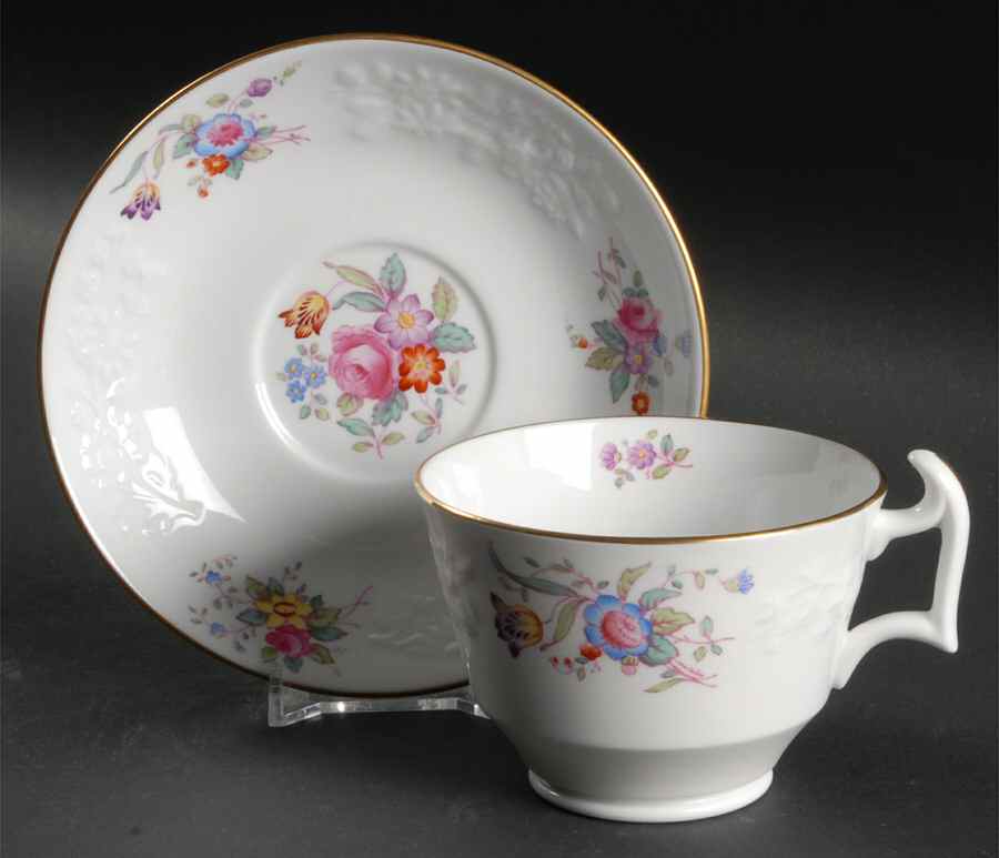 Christine Footed Cup & Saucer Set by Spode-1