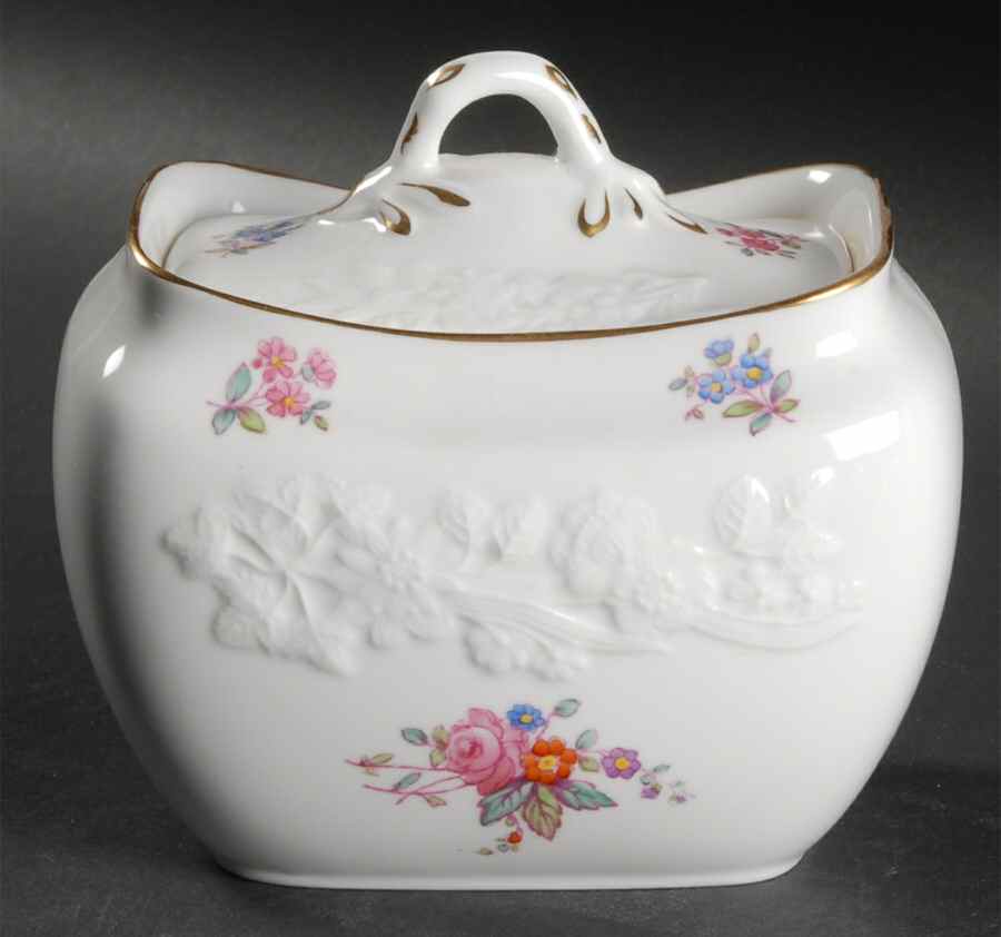 Christine Sugar Bowl & Lid by Spode-1