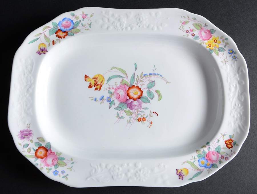 Christine 12" Oval Serving Platter by Spode-1