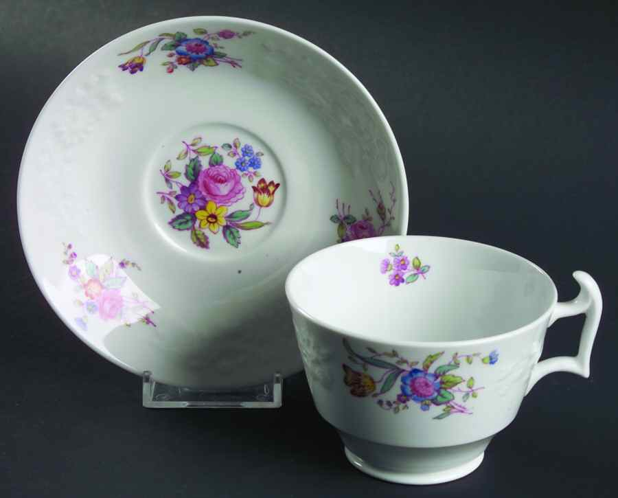 Christine Footed Cup & Saucer Set by Spode-1