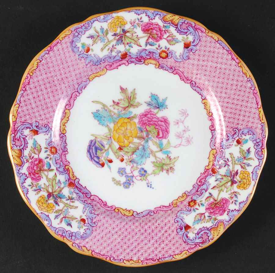 China Rose (Smooth) Bread & Butter Plate by Spode-1