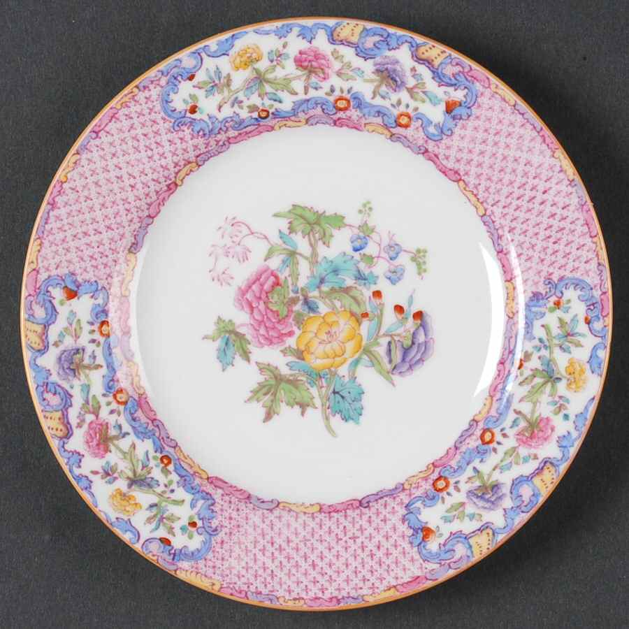 China Rose (Smooth) Bread & Butter Plate by Spode-1