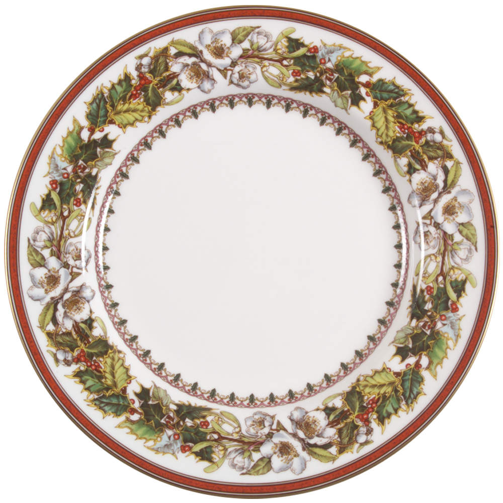 Christmas Rose Salad Plate by Spode-1