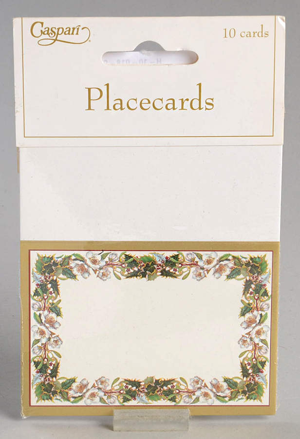 Christmas Rose (Set of 10) Paper Place Cards by Spode-1