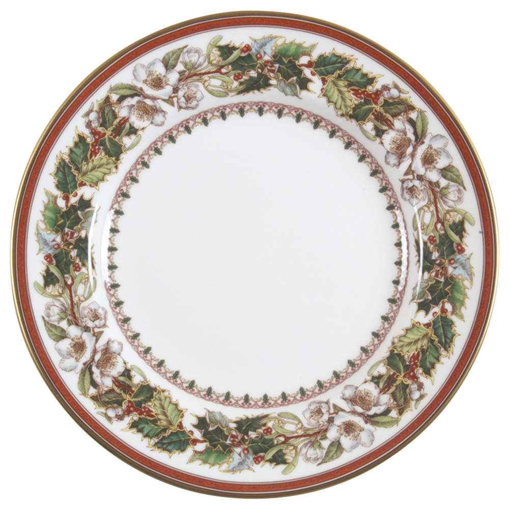 Christmas Rose Bread & Butter Plate by Spode-1